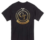 Custom Gildan 100% Cotton Black T-Shirt