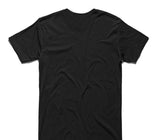 Custom AS Colour 100% Cotton Black T-Shirt
