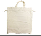 Custom Drawstring Tote Bag Cotton Calico