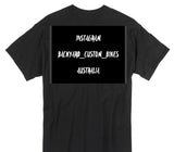 Custom Gildan 100% Cotton Black T-Shirt