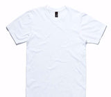 Custom AS Colour 100% Cotton White T-Shirt