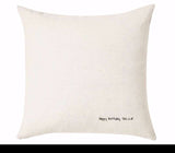 Custom Cushion Cover 50cm x 50 cm Off White