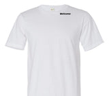 Custom Adult 100% Organic Cotton White T-Shirt