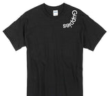 Custom Gildan 100% Cotton Black T-Shirt