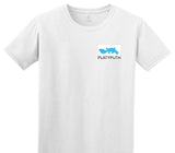 Custom Adult Soft Style 100% Cotton White T-Shirt